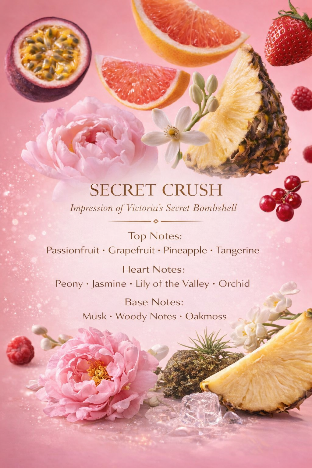 Secret Crush by Ascentia – Inspired by Victoria’s Secret Bombshell | Long Lasting Extrait de Parfum