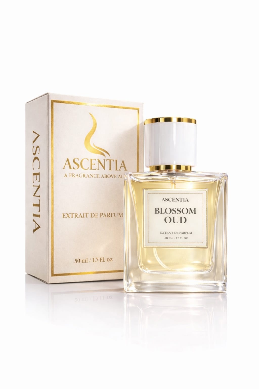 Blossom Oud by Ascentia – Inspired by Oud & Roses | Luxury Unisex Extrait de Parfum